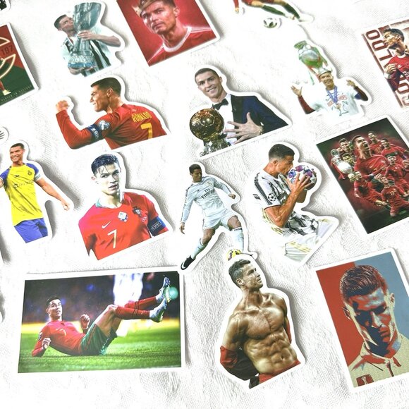 CR7 Cristiano Ronaldo 1 Pack 50 Decals Stickers Soccer Football FIFA World Cup - Picture 7 of 13